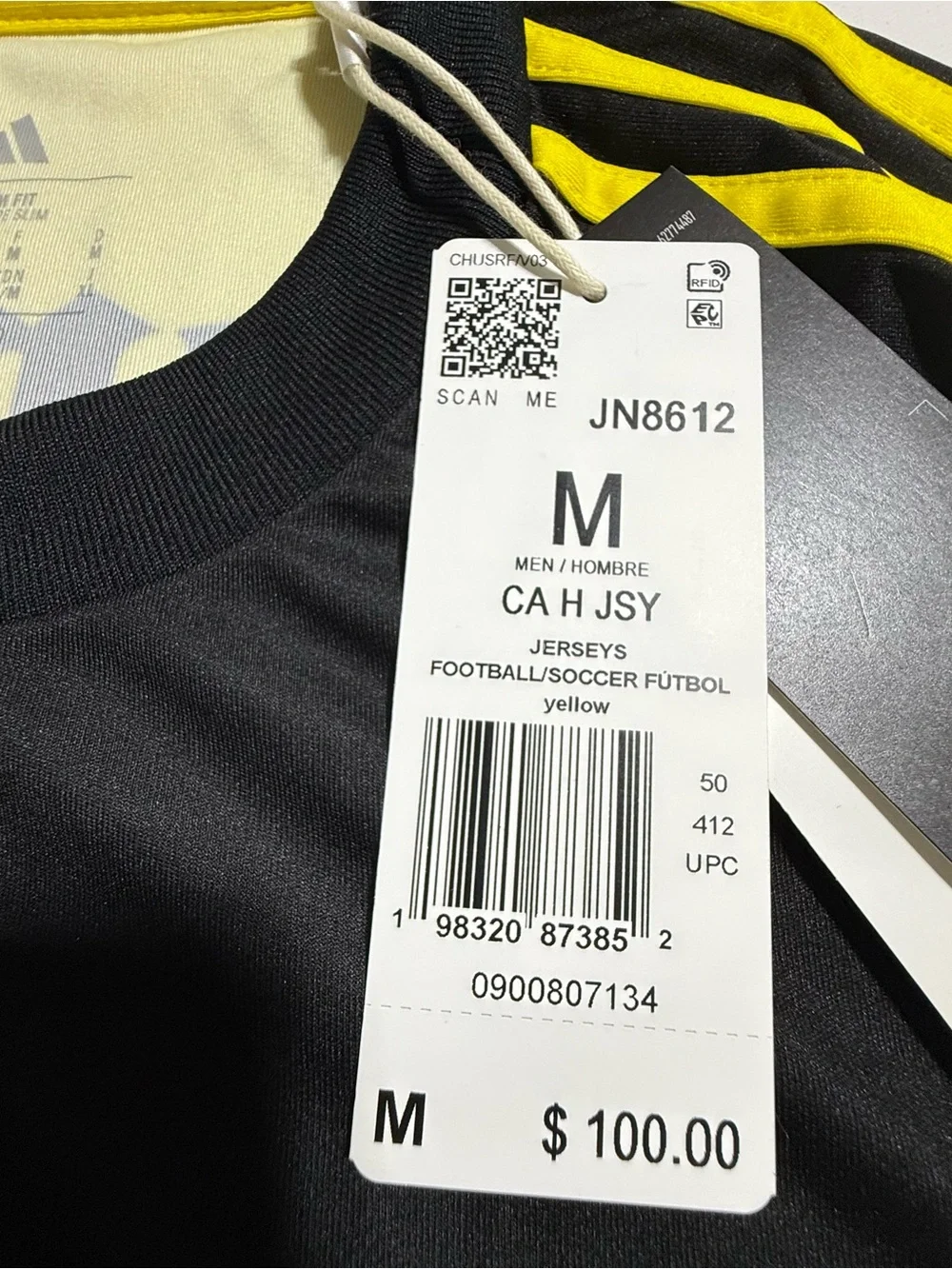 adidas Club América Short Sleeve Jersey -25/26 Home Jersey. Size Medium.